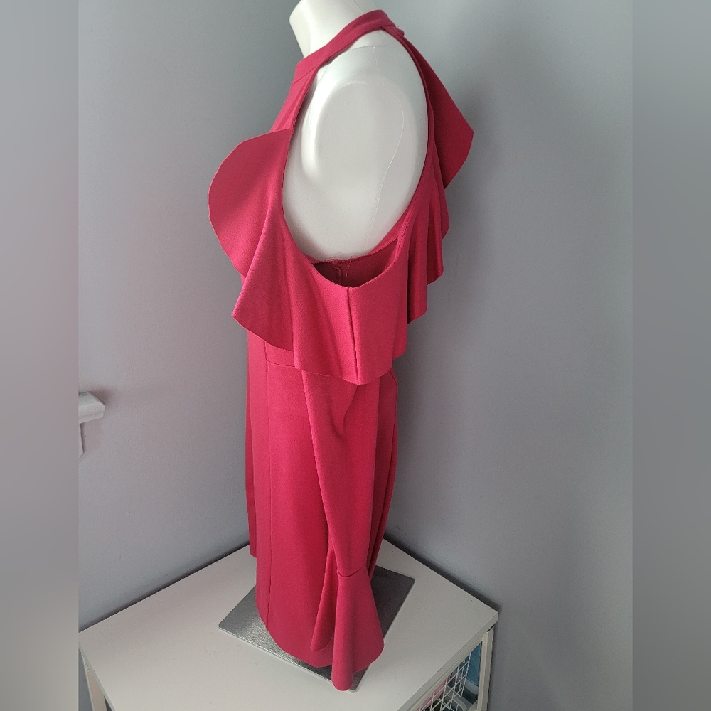 Free People Sweet Talk Mini Dress Raspberry Small - Picture 5 of 7